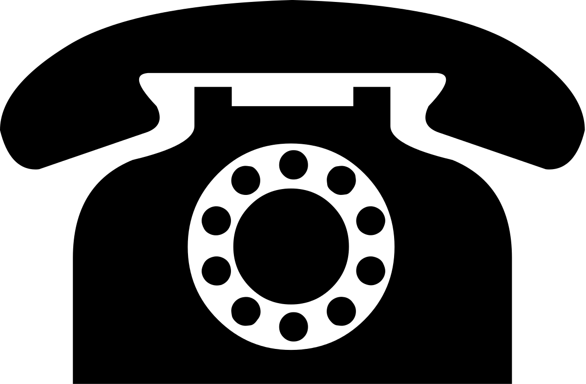 telephone logo blk
